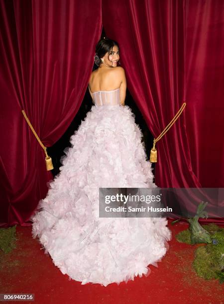 Sonam Kapoor attends the Ralph & Russo Party as part of Haute Couture Paris Fashion Week on July 3, 2017 in Paris, France.