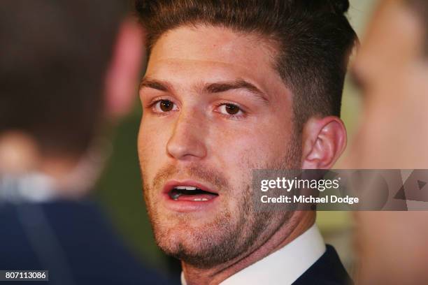 Tom Rugg Australia 31 Tom Bugg Attends Afl Tribunal Stock Photos, High-Res Pictures, and ...