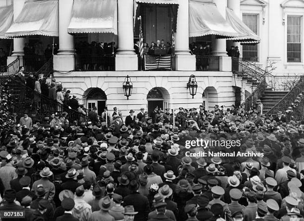 Fdr Fourth Inauguration 168 Inauguration Of President Franklin D Roosevelt Photos & High Res ...