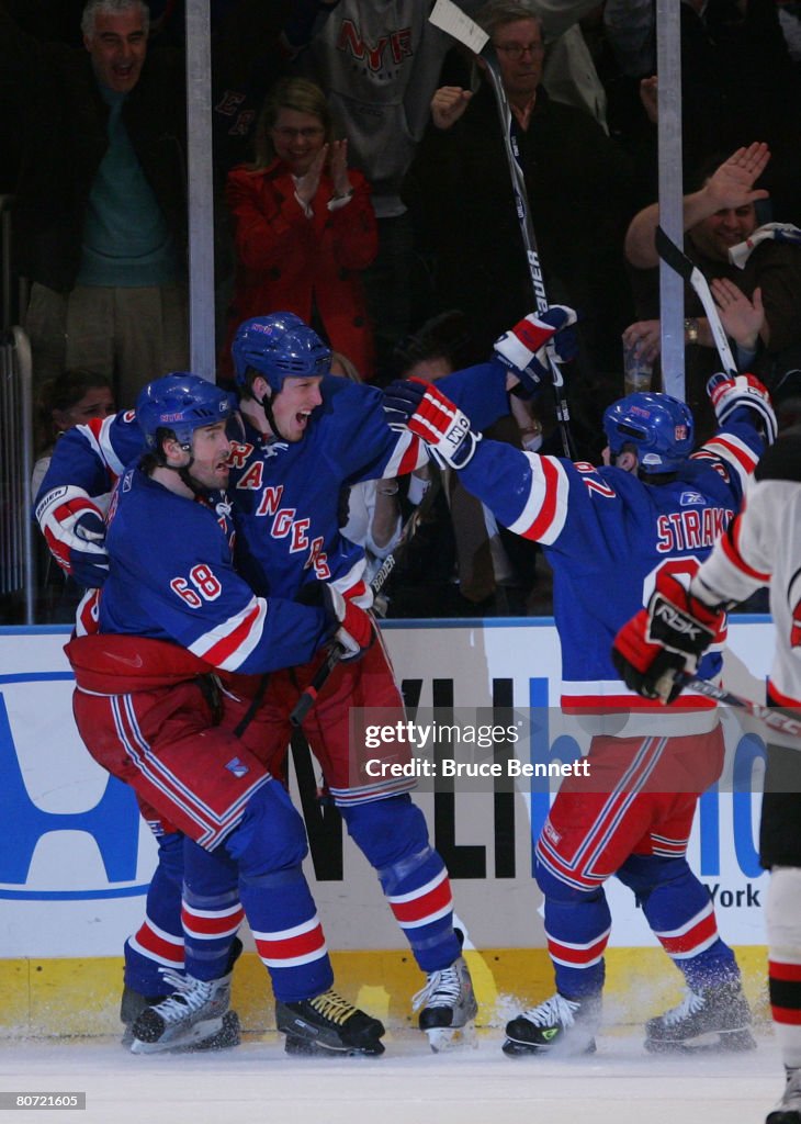 New Jersey Devils v New York Rangers - Game Four