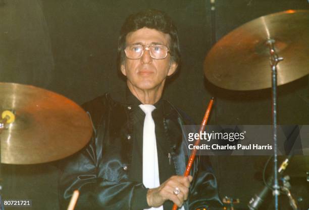 Photo of DJ Fontana at the Town and Country Club, London 1988