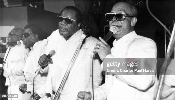 Photo of Five Blind Boys Of Alabama at The Event, Brighton, 1992