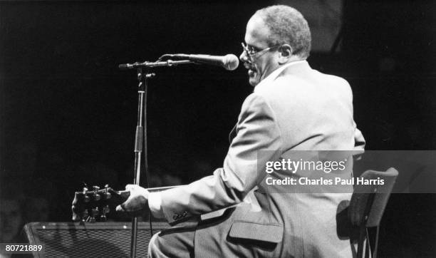 Photo of Snooks Eaglin at the Blues Estafette, Utrecht, Holland, 1991