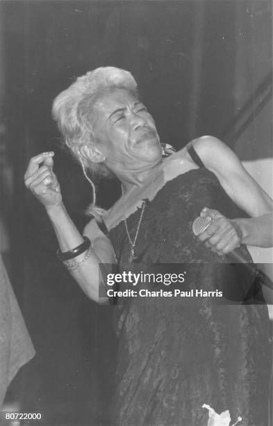 Photo of Sugar Pie DeSanto at the Blues Estafette, Utrecht, Holland 1995