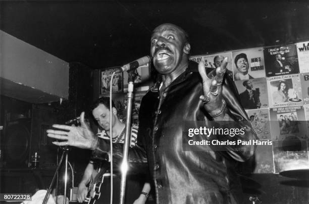 Photo of Nappy Brown at the Dublin Castle, Camden Town 1988