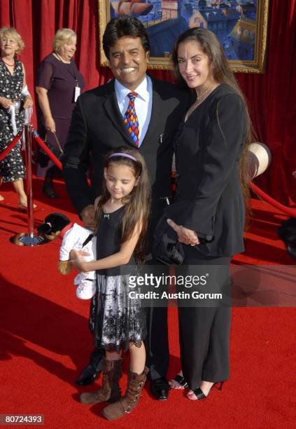 Erik Estrada, Nanette Mirkovich and daughter Francesca
