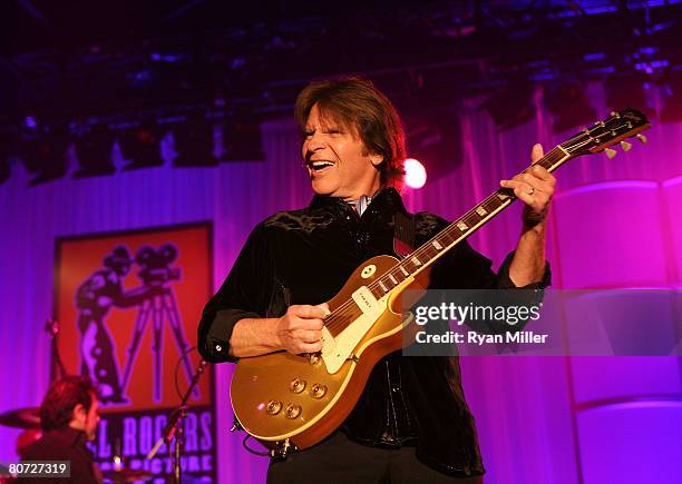 John Fogerty perfoms at the 69th Annual Will Rogers Motion Picture Pioneer of the Year Dinner honoring Mike Campbell, Chairman and CEO of Regal...