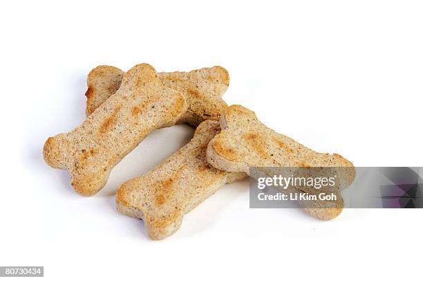 dog biscuits - bome fotografías e imágenes de stock