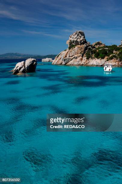 Roccia della Strega. Spargi island. La Maddalena archipelago. Sardinia. Italy.
