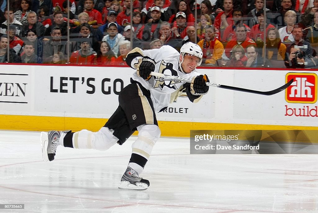 Game Three Eastern Conference Quarterfinals Pittsburgh Penguins v Ottawa Senators
