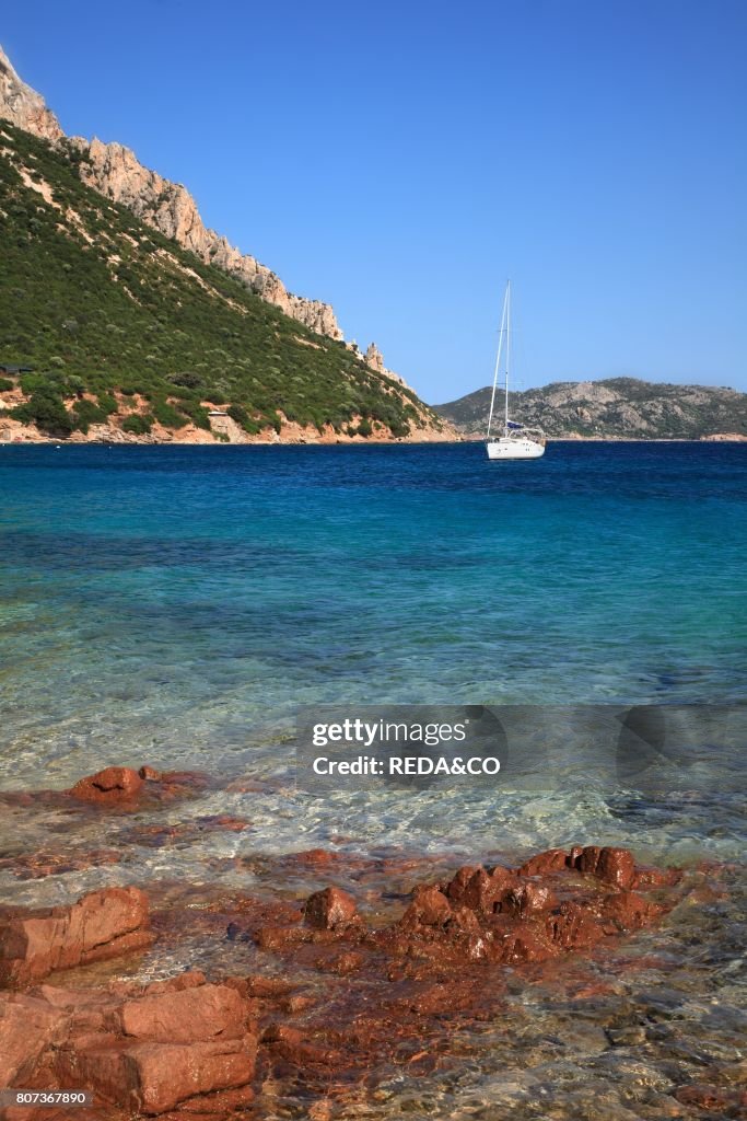 Tavolara island. Loiri Porto San Paolo. Sardinia. Italy