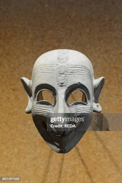 Punic Ritual Masks 27 National Archaeological Museum Cagliari Stock Photos, High-Res ...