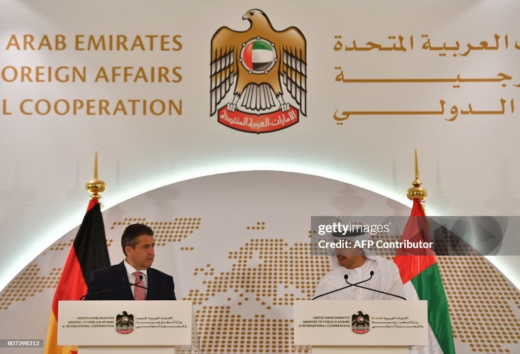 UAE-GERMANY-DIPLOMACY