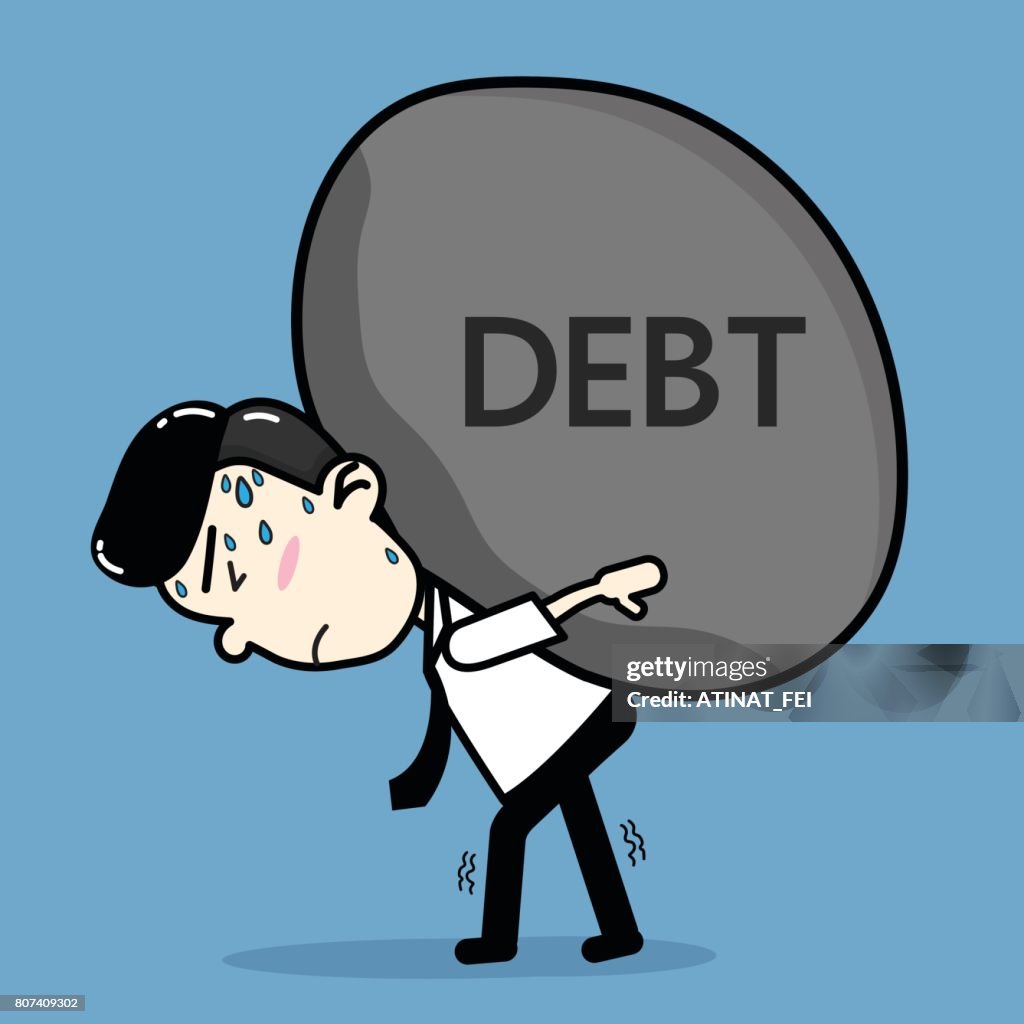 Hombres De Negocios Teniendo Deuda Diseño De Vectores De Dibujos Animados Ilustración de stock - Getty Images Hombres De Negocios Teniendo Deuda Diseño De Vectores De Dibujos Animados Ilustración de stock - Getty Images