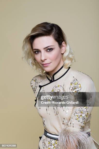 Actor Jasmine Trinca is photographed on January 24, 2017 in Rome, Italy.