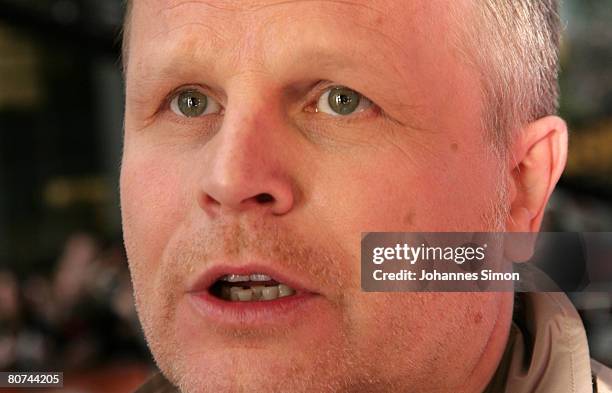 German singer Herbert Groenemeyer attends the Amadeus Austrian Music Award 2008 on April 18, 2008 in Vienna, Austria.