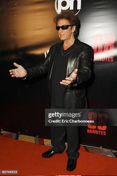 Al Pacino at the World Premiere of TriStar's "88 Minutes" on April 16, 2008 at Planet Hollywood Resort & Casino in Las Vegas, NV.