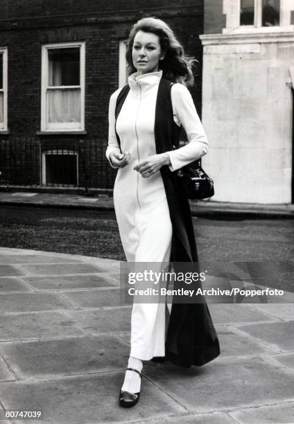 Cinema Personalities, pic: 12th January 1970, English actress Anne Aubrey, born 1937, pictured at the time she was involved in divorce proceedings...