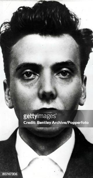 Circa 1966, Police photo-fit of Moors Murderer Ian Brady who along with accomplice Myra Hindley were found guilty of murdering three children