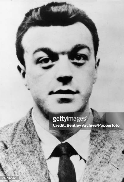 Scotland Yard "living likeness" image of robber Harry Roberts issued in the chase for the criminal, Harry Roberts and his two accomplices Jon Witney...