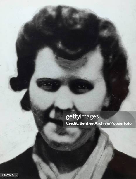 Crime, London, England The Christie Murder case, Portrait of Muriel Eady, a murder victim of John Reginald Halliday Christie, Christie later went on...