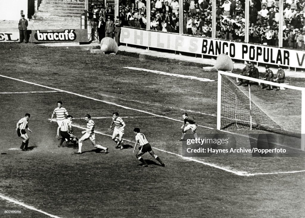 4th November 1967, Racing Club of Argentina 1, v Celtic 0, in