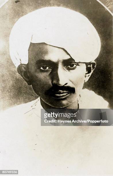 Picture of Indian political and spiritual leader Mahatma Gandhi