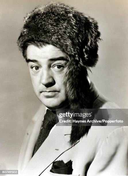 Cinema, American comedy actor Lou Costello pictured in a still from the film " Comin Round The Mountain", 1951