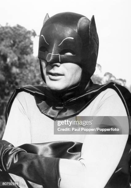 Music, Personalities, pic: 1960's, American actor Adam West, born 1928, famous for his role as "Batman" the popular TV series in the 1960's