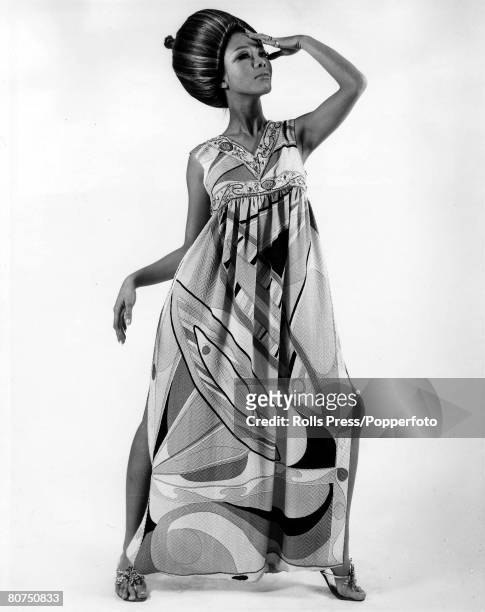 Volume 2, Page 44,Pic 9, Florence, Italy, 18th January 1967, A model wears a -Palazzo' pyjama outfit designed by Emilio Pucci