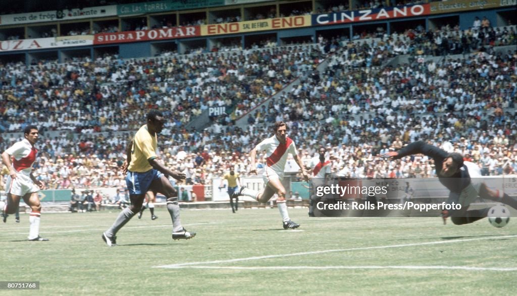 Brazil v Peru At 1970 FIFA World Cup