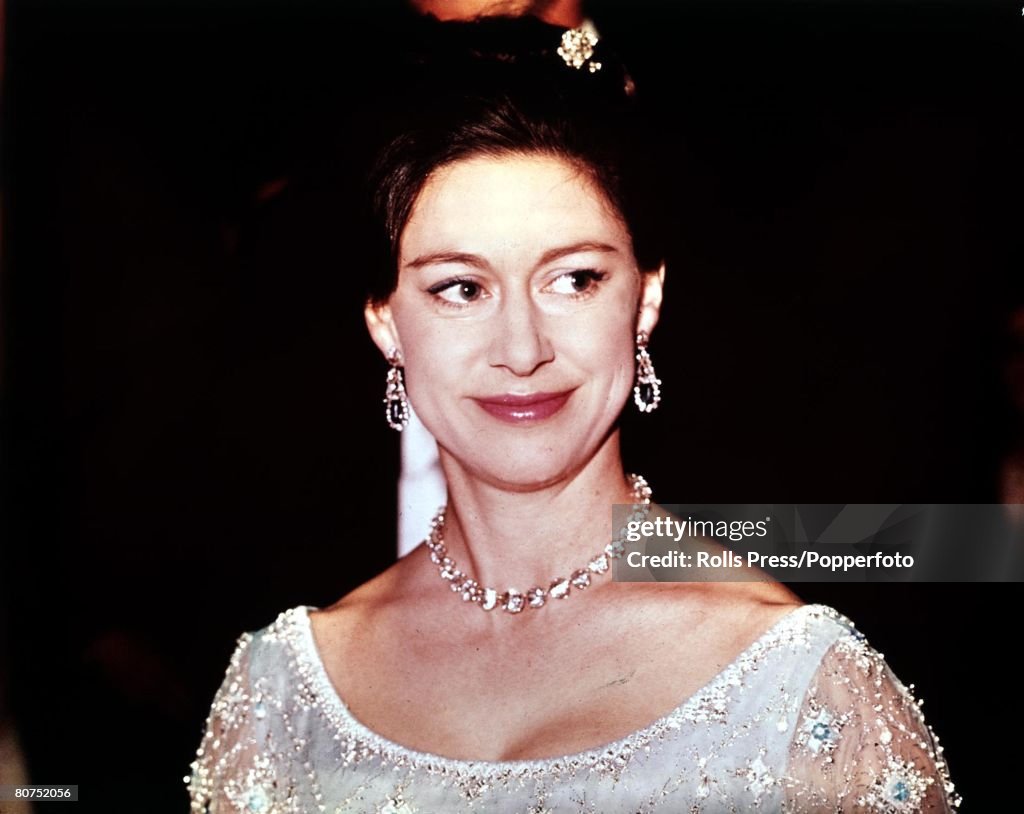 1967 A formal head and shoulders portrait Princess Maragaret.
