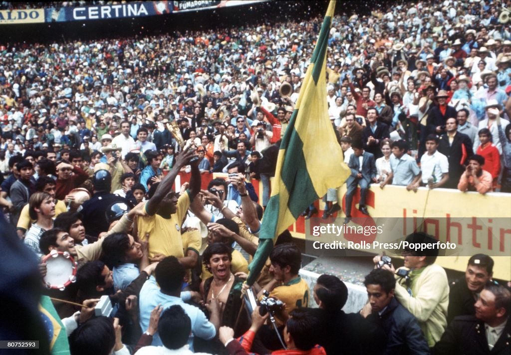 Brazil Win 1970 FIFA World Cup Final