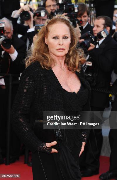 Ursula Andress arrives at the premiere of Biutiful at the Palais de Festival in Cannes, France.