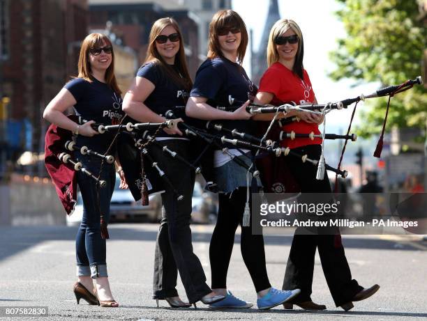 Piping Live! Glasgow's International Piping Festival ambassador Eve Muirhead launches this years programme at National Piping Centre in Glasgow, with...