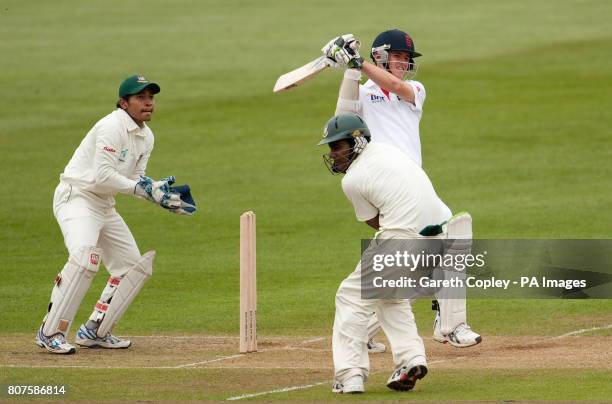 England Lions' Steve Davies bats during the Tour Match at the County Ground, Derby.