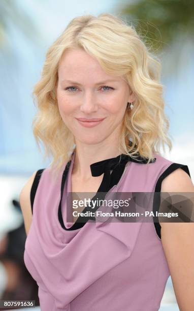 Actresses Naomi Watts during a photocall for Fair Game during the 63rd Cannes Film Festival, France. PRESS ASSOCIATION Photo Picture date: Thursday...