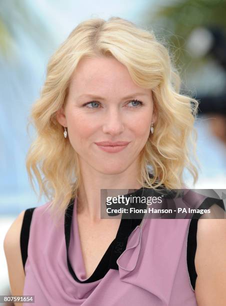 Actresses Naomi Watts during a photocall for Fair Game during the 63rd Cannes Film Festival, France. PRESS ASSOCIATION Photo Picture date: Thursday...
