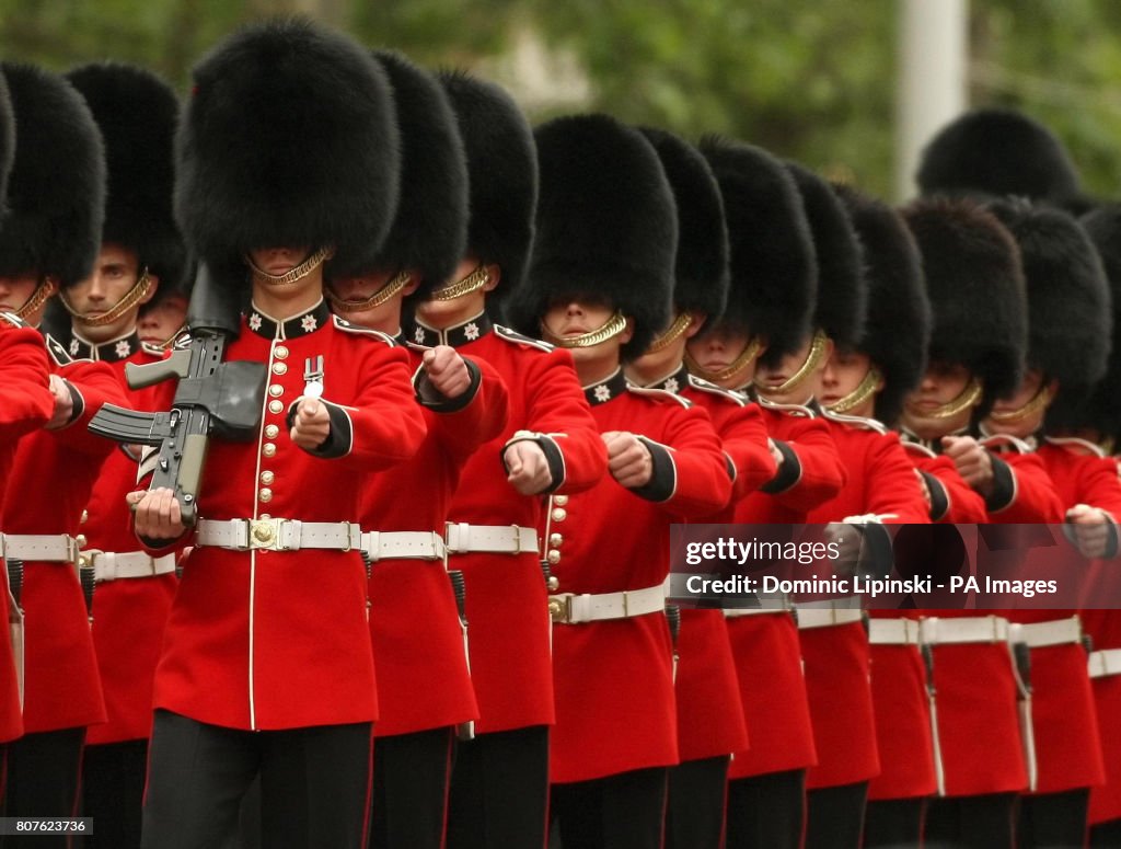 Colonel's Review of the Trooping the Colour Parade