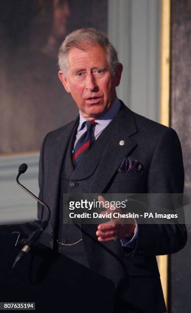 The Duke of Rothesay attends the Creating Places of Value seminar hosted by the Prince's Foundation for the Enviroment and the Scottish Government at...