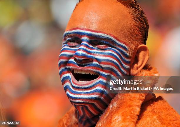 Netherlands fan in the stands