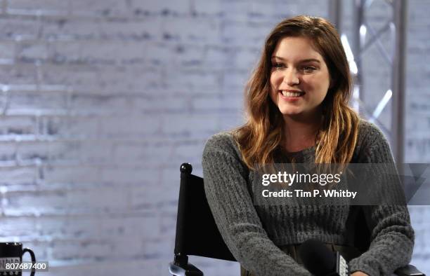 Sophie Cookson speaks about the new Netflix show 'Gypsy' at BUILD LDN at AOL London on July 4, 2017 in London, England.