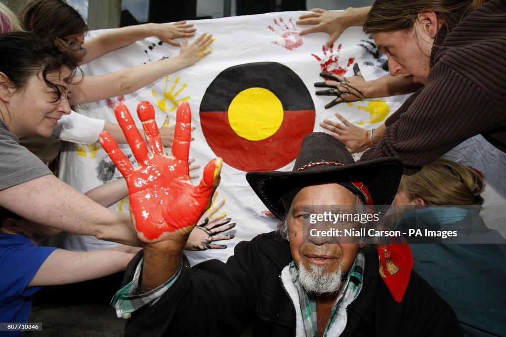 Australian Embassy protest - Dublin