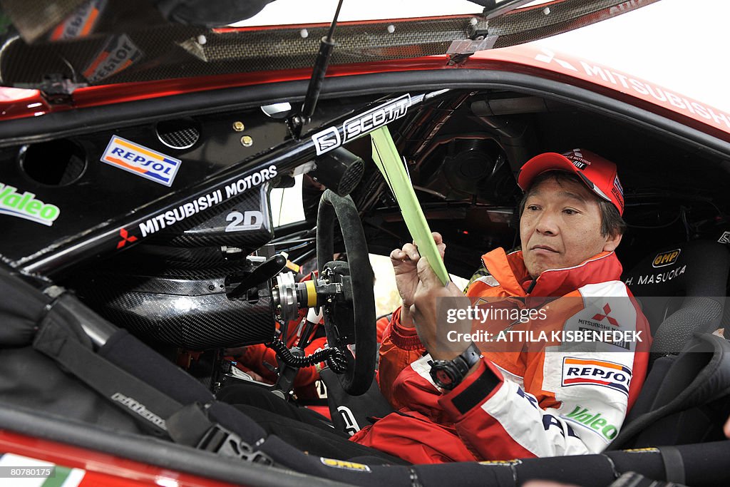 Japanese driver Masuoka Hiroshi of Repso