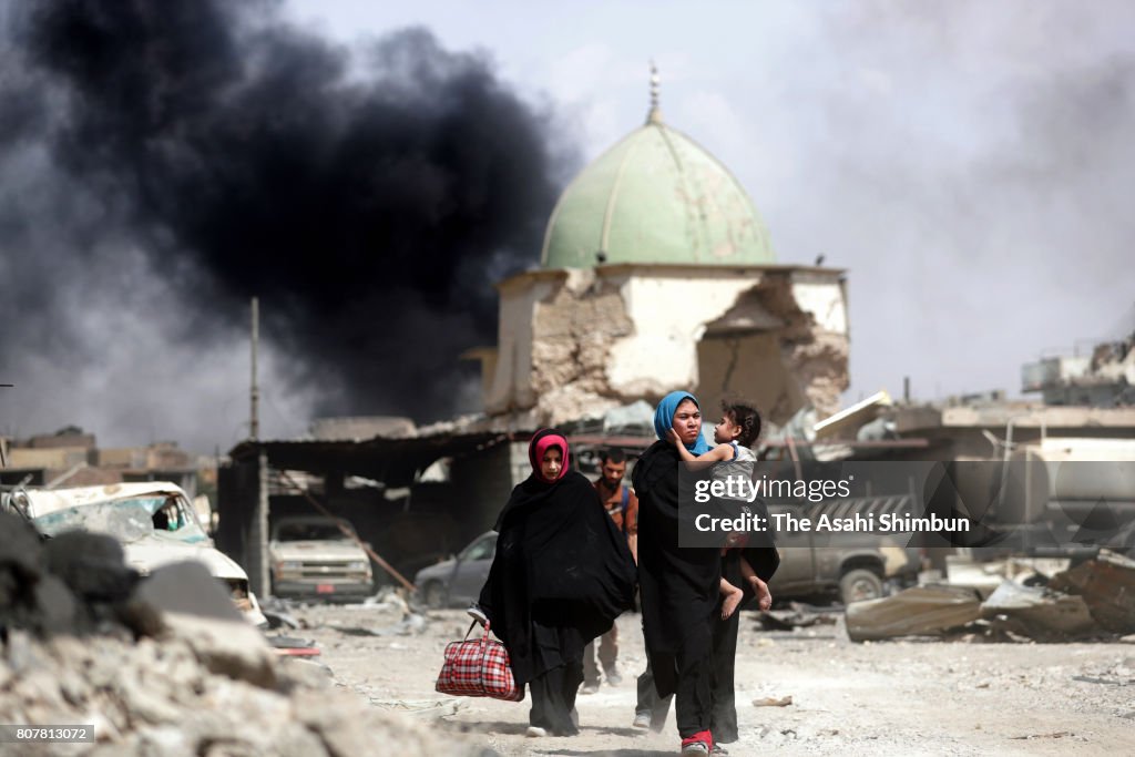 Iraqi Forces Battle Remaining IS Militants In Mosul