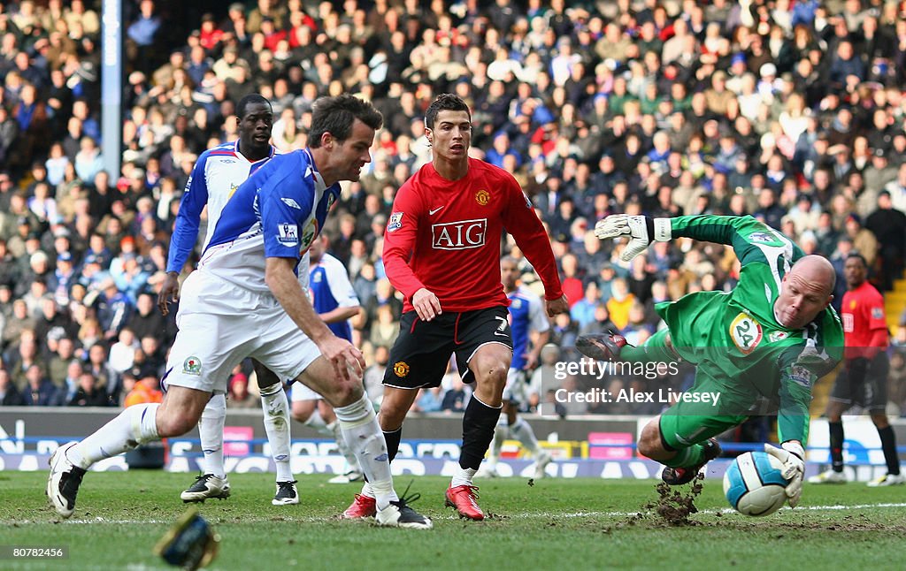 Blackburn Rovers v Manchester United - Premier League