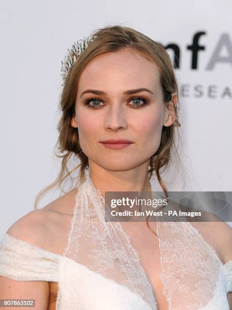 Diane Kruger arriving for the amfAR Cinema Against AIDS 2010 fundraiser at the Hotel Du Cap, Eden Roc, Cap D'Antibes during the Cannes Film Festival