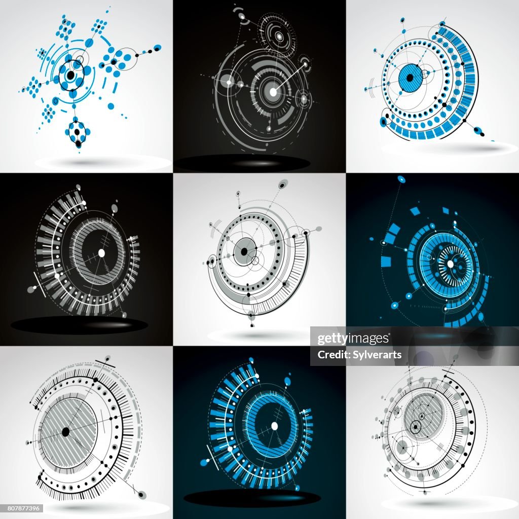 Fondos De Pantalla Retros Bauhaus Conjunto De Arte Vector Fondos Constituidas Círculos Y Líneas Cuadrícula Ilustración Gráfica Geométrica Del Decenio De 1960 Puede Utilizarse Como Folletos Diseño De La Portada Patrones Tecnológicos Fondos De Pantalla Retros Bauhaus Conjunto De Arte Vector Fondos Constituidas Círculos Y Líneas Cuadrícula Ilustración Gráfica Geométrica Del Decenio De 1960 Puede Utilizarse Como Folletos Diseño De La Portada Patrones Tecnológicos