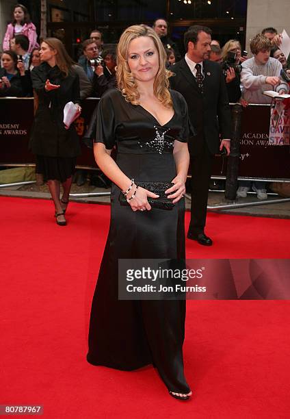Jo Joyner attends the British Academy Television Awards 2008 held at The Palladium Theatre on April 20, 2008 in London, England.