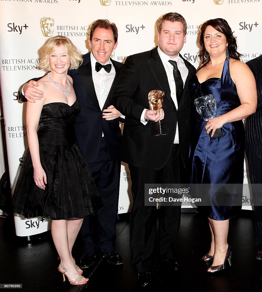 British Academy Television Awards 2008 - Winners Boards
